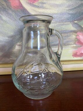 Vintage Glass Pitcher